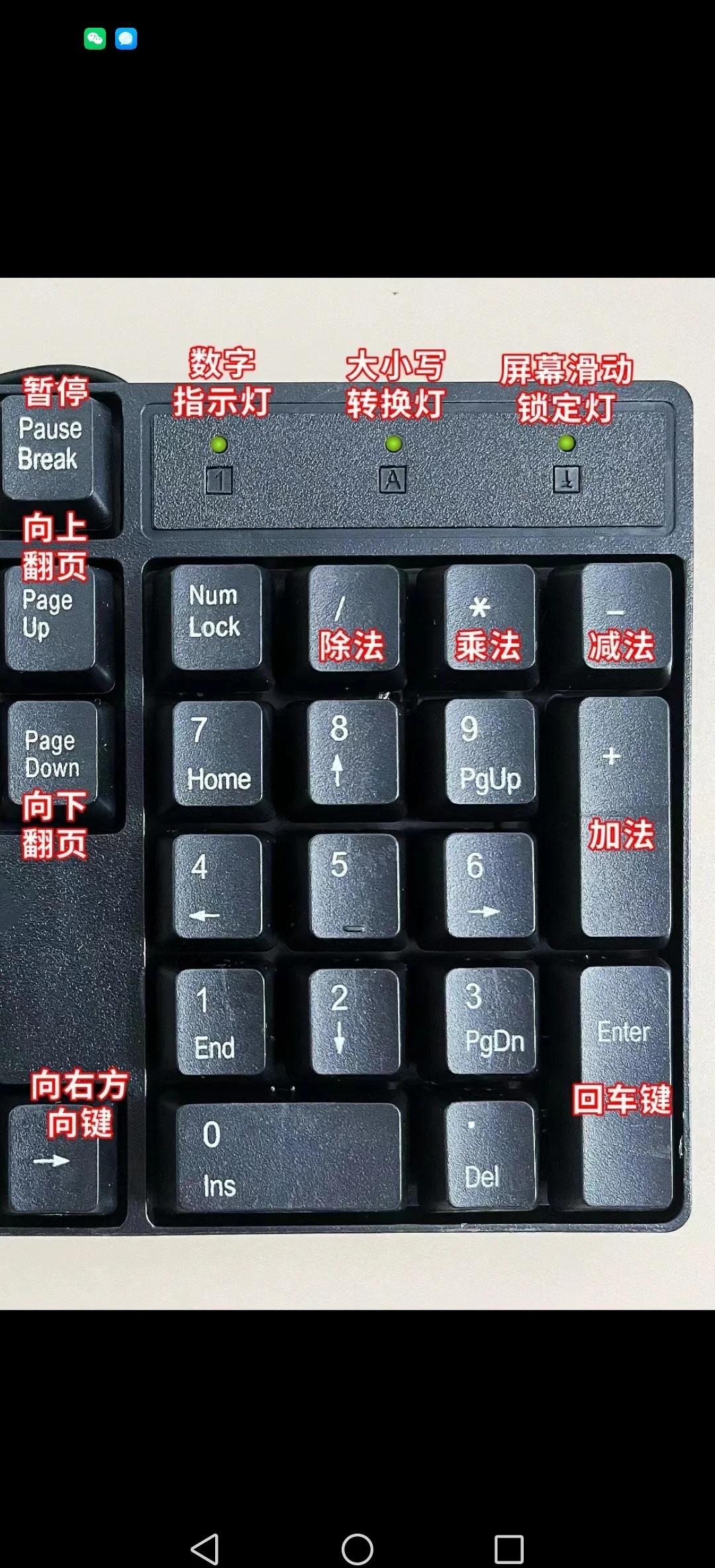 NumLock是什么键,他的功能是什么？